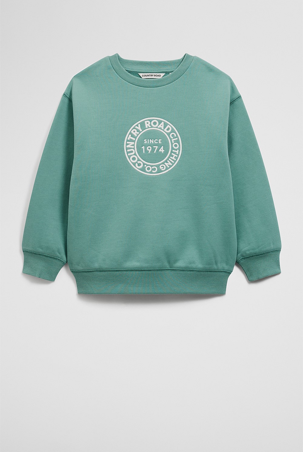Australian Cotton Oversized Circle Logo Sweat