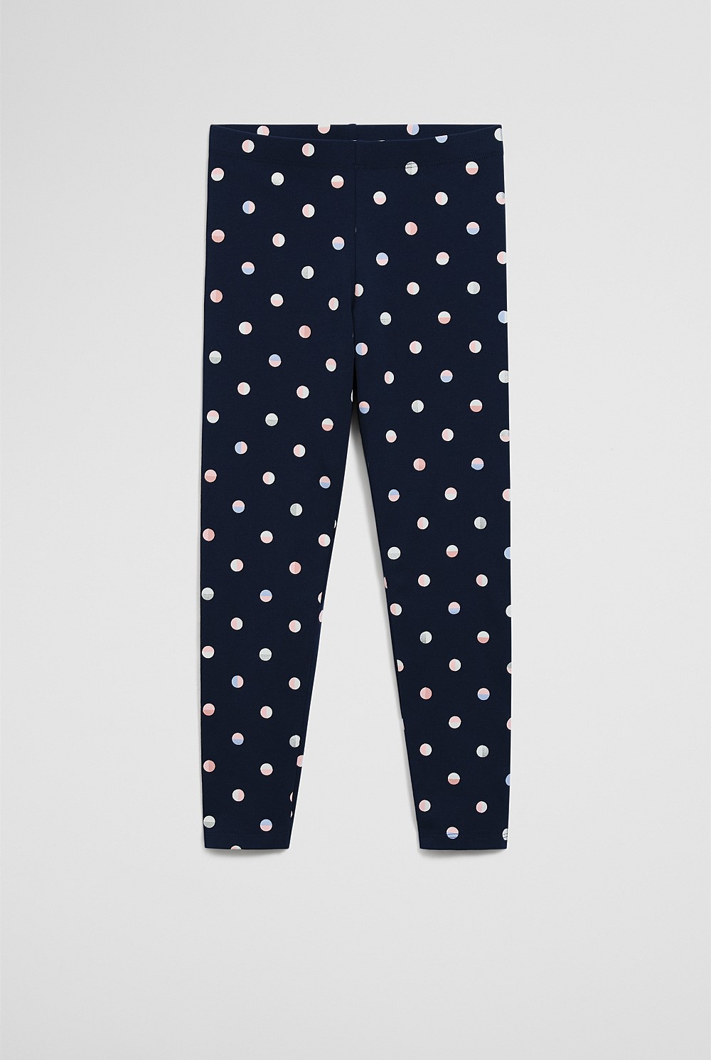 Organically Grown Cotton Blend Spot Legging