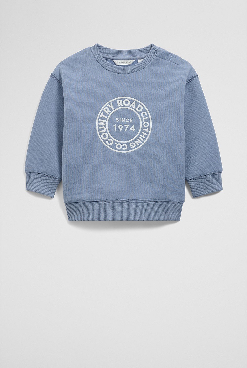 Australian Cotton Oversized Circle Logo Sweat