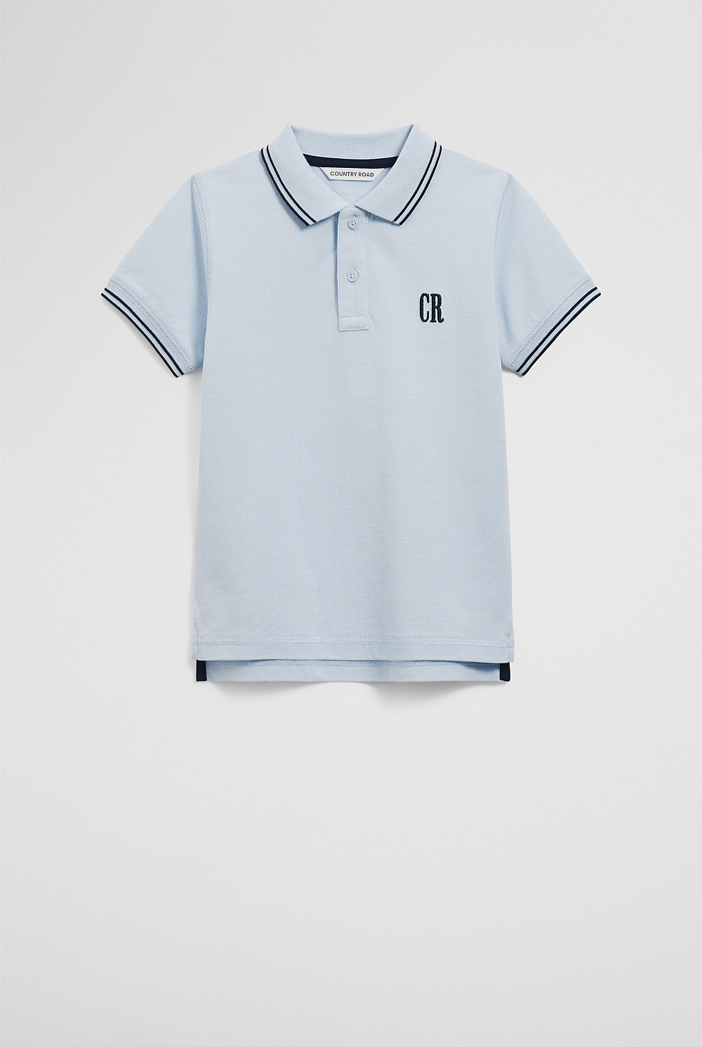 Organically Grown Cotton Logo Polo Shirt