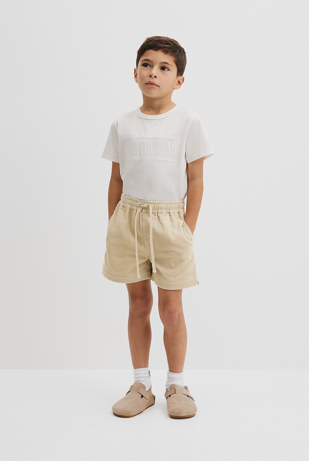 Organically Grown Cotton Cord Short