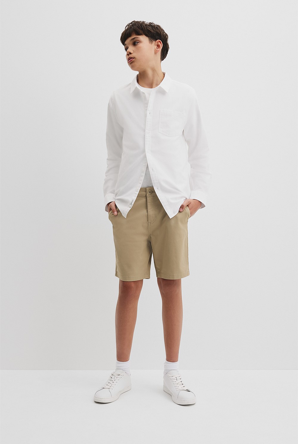Teen Australian Cotton Chino Short