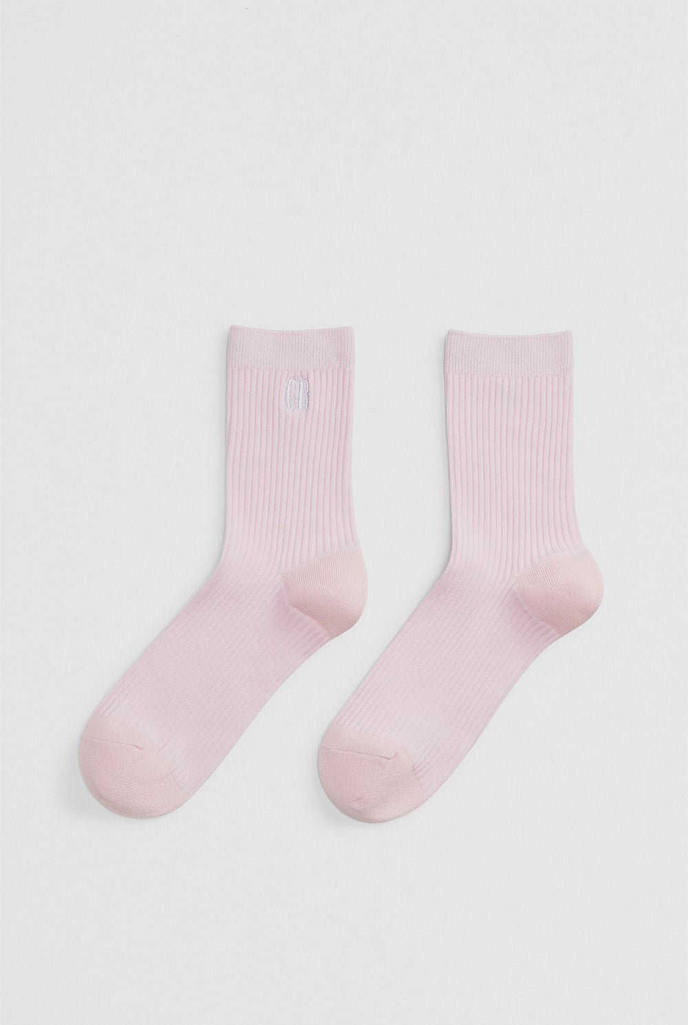 Australian Cotton Blend CR Ribbed Three Quarter Crew Sock