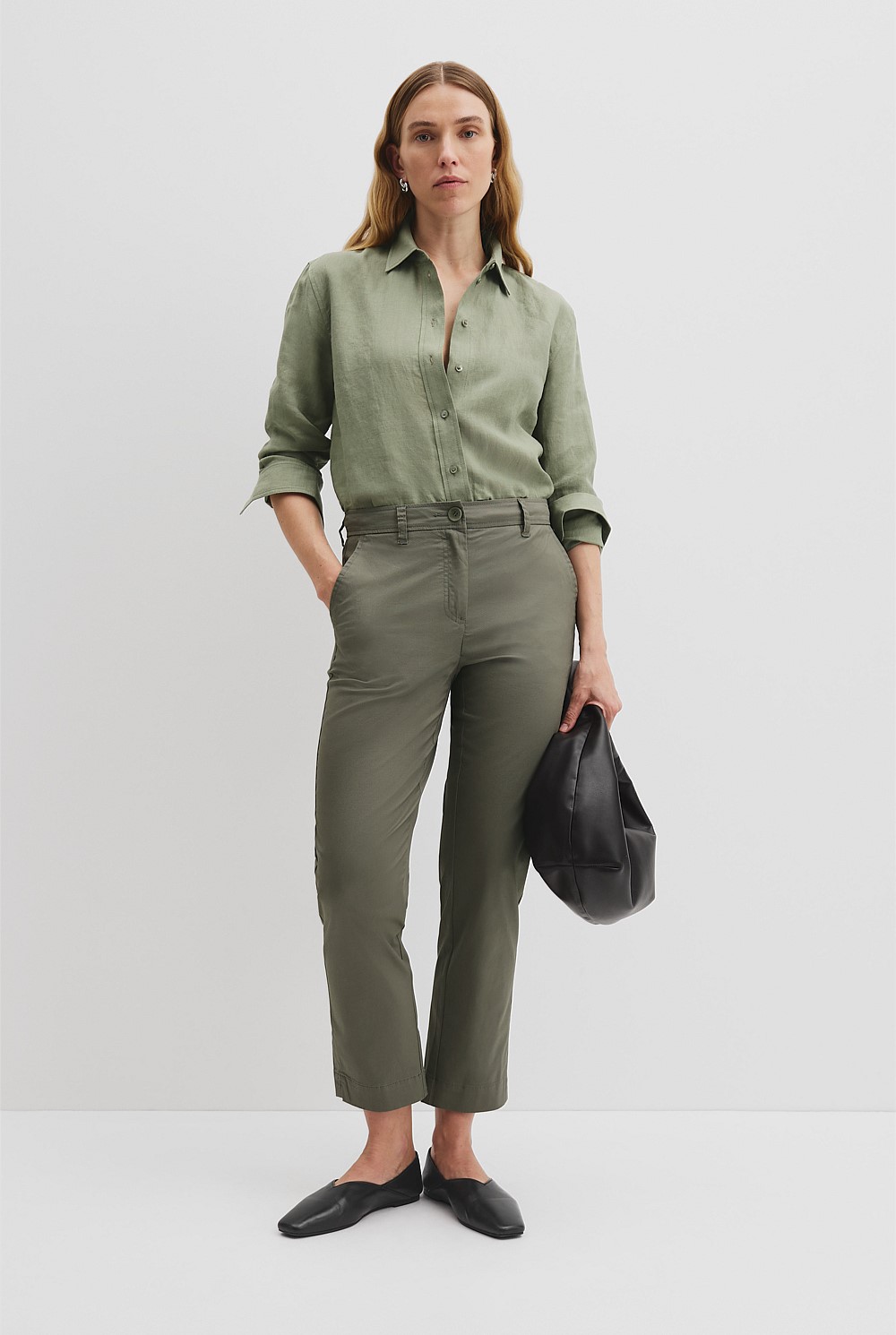 Australian Cotton Twill Walk Pant