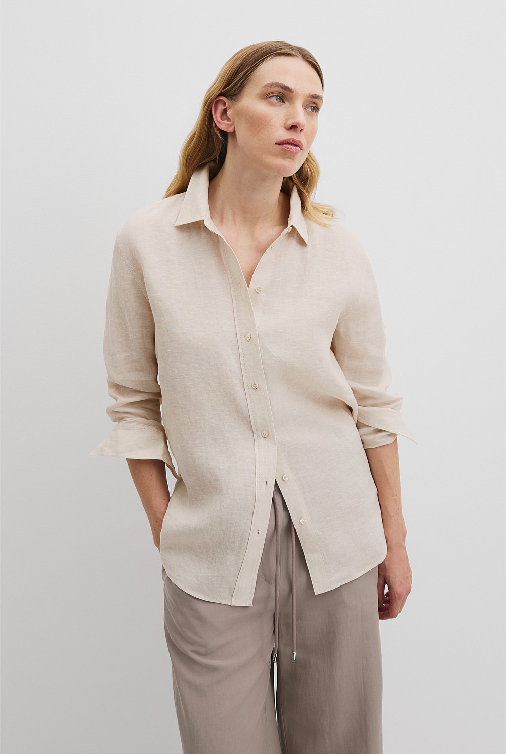 Organically Grown Linen Shirt