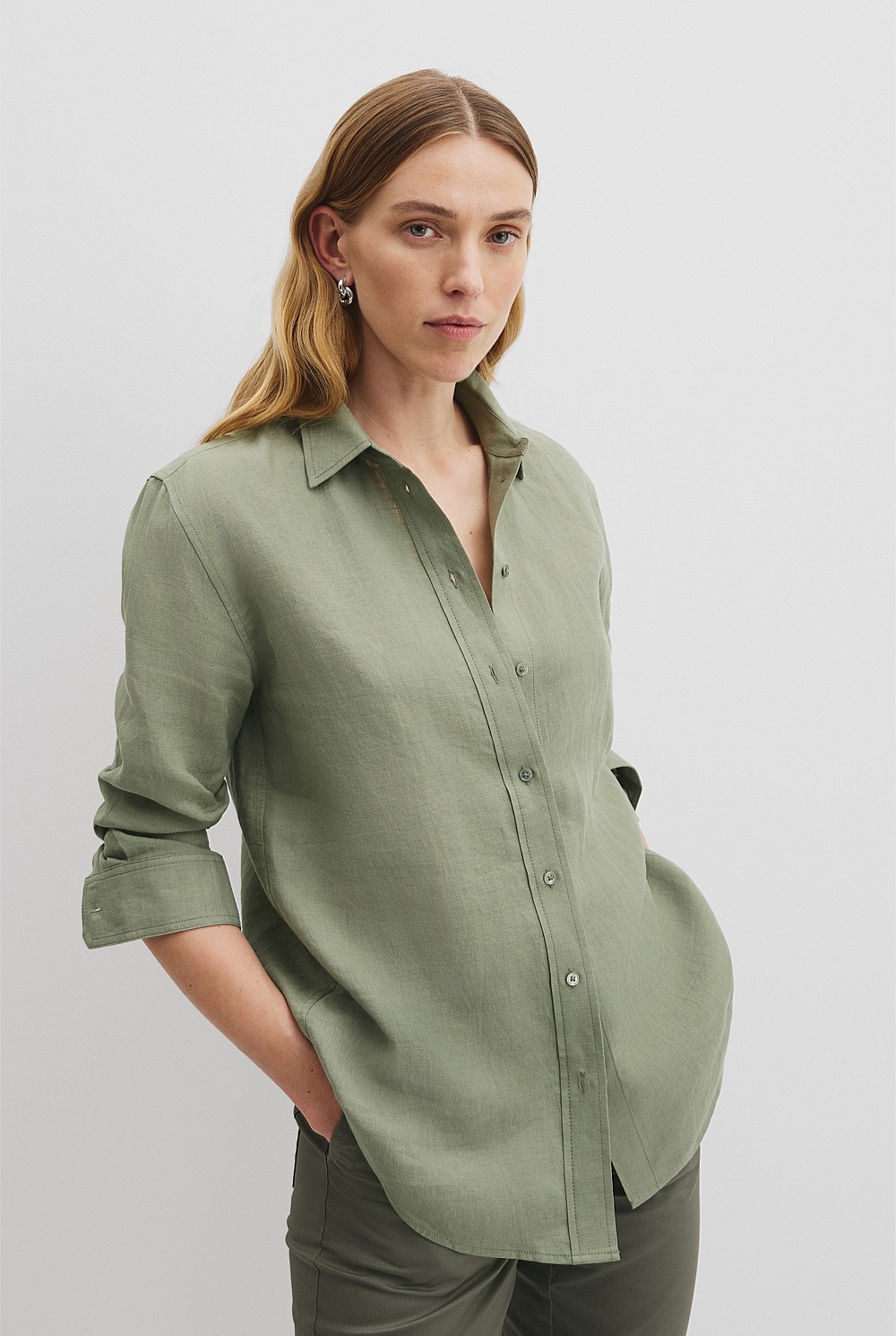 Organically Grown Linen Shirt