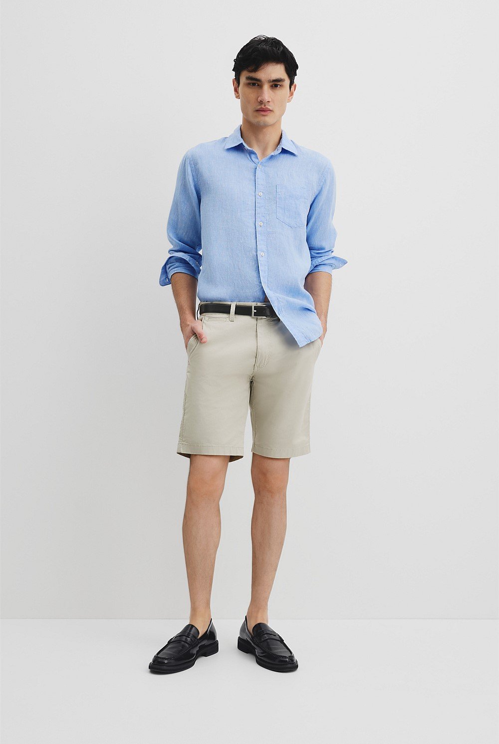 Australian Cotton Stretch Chino Short
