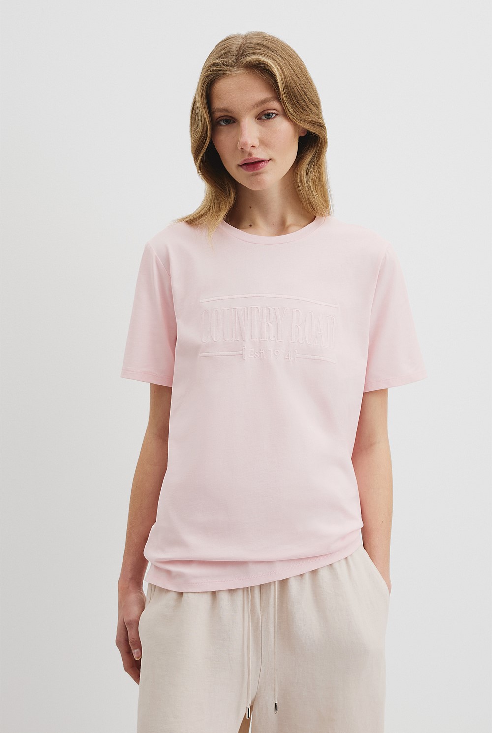 Australian Cotton Heritage Embroidered T-Shirt