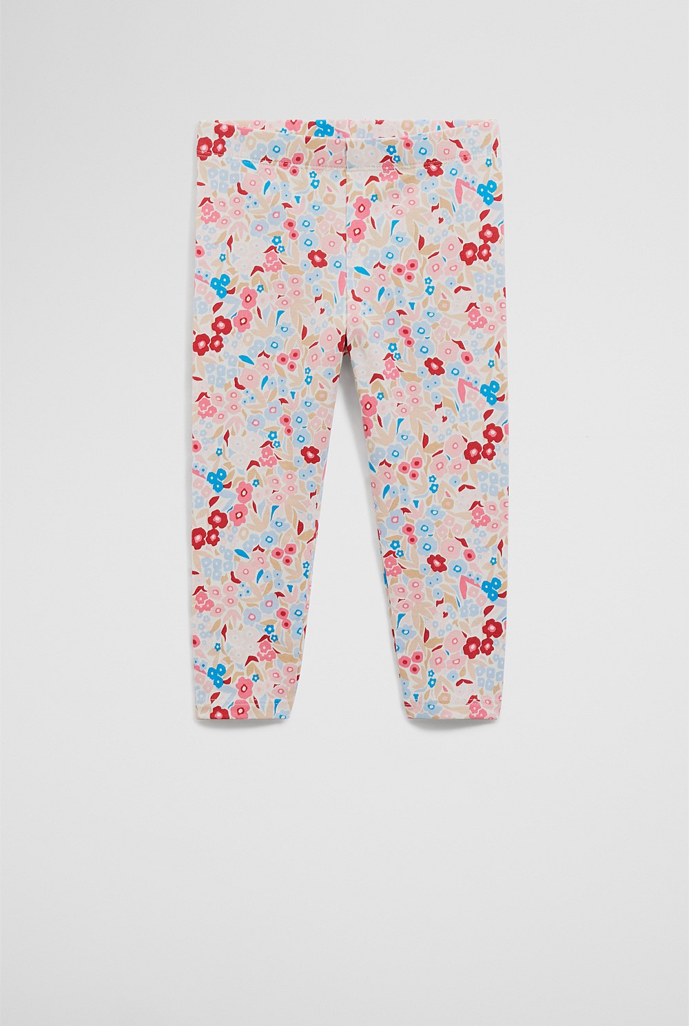 Organically Grown Cotton Floral Legging
