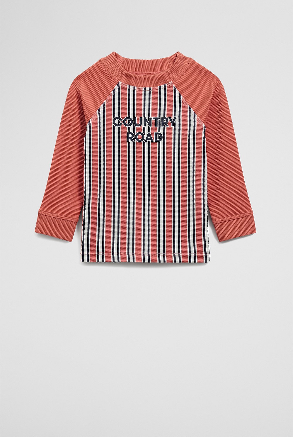 Stripe Logo Rash Vest