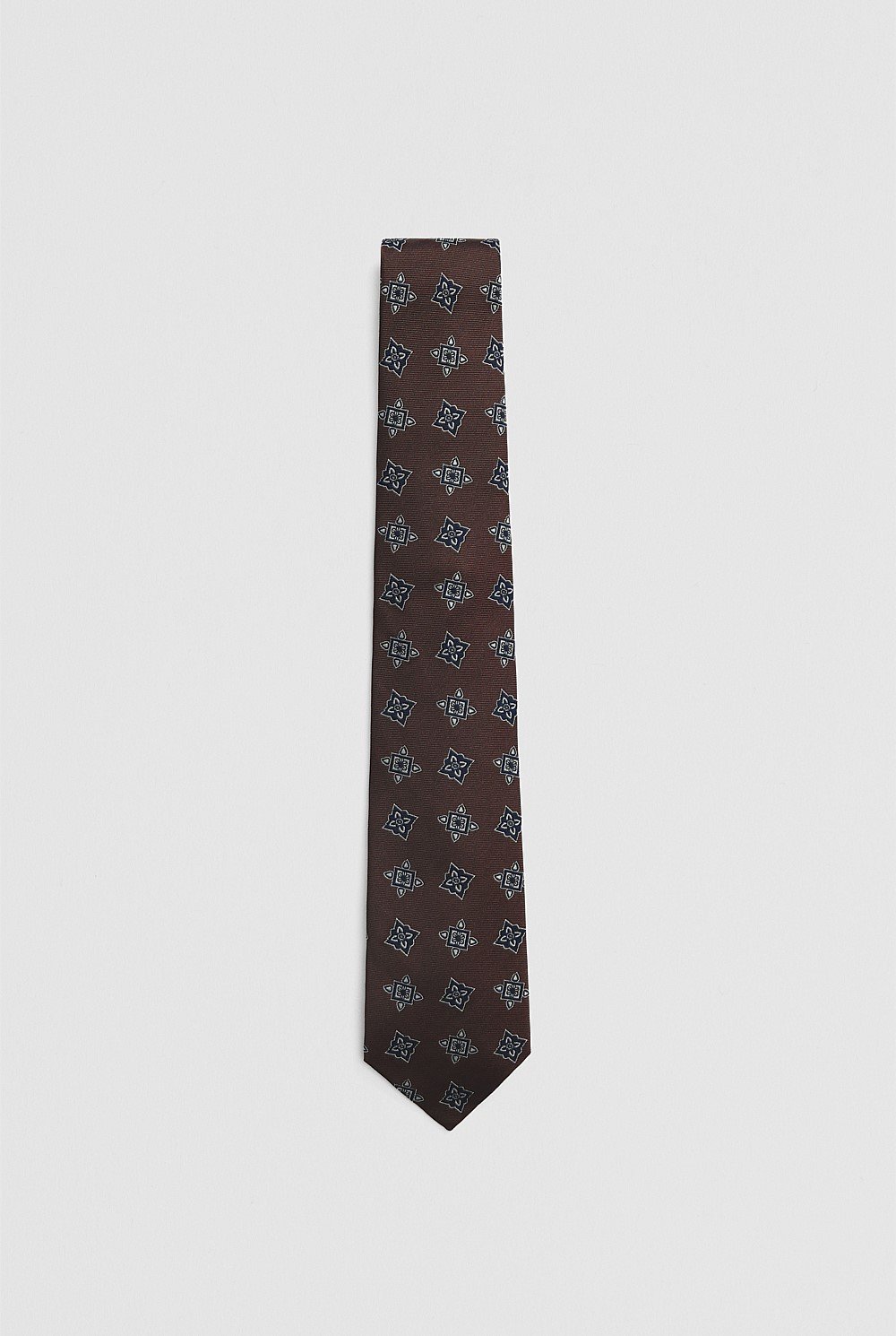 Silk Medallion Tie