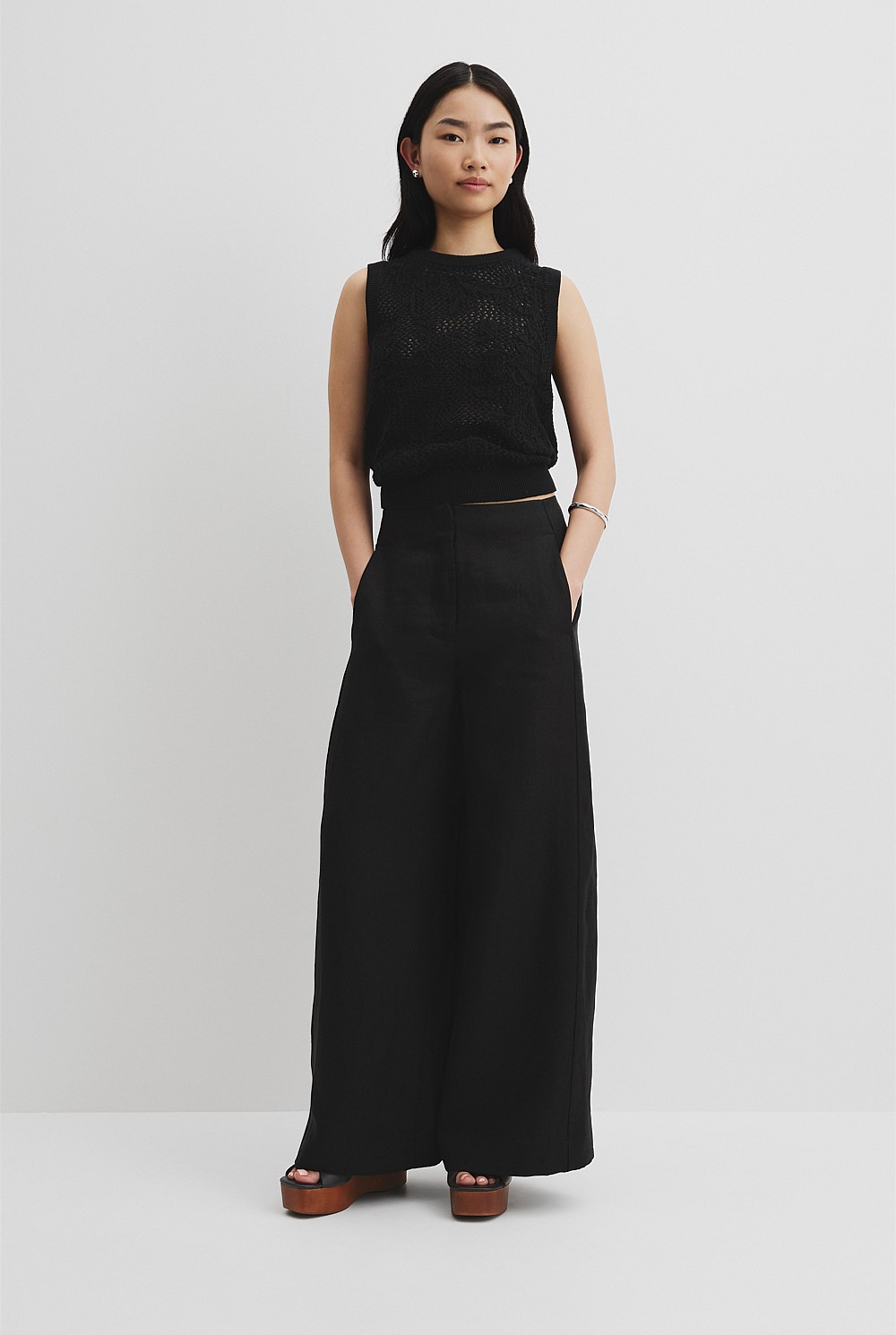 Organically Grown Cotton Applique Knit Tank