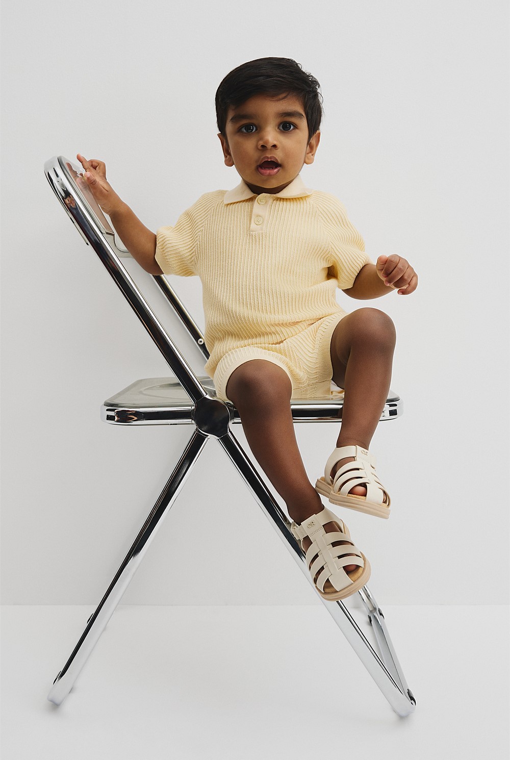 Organically Grown Cotton Knit Polo