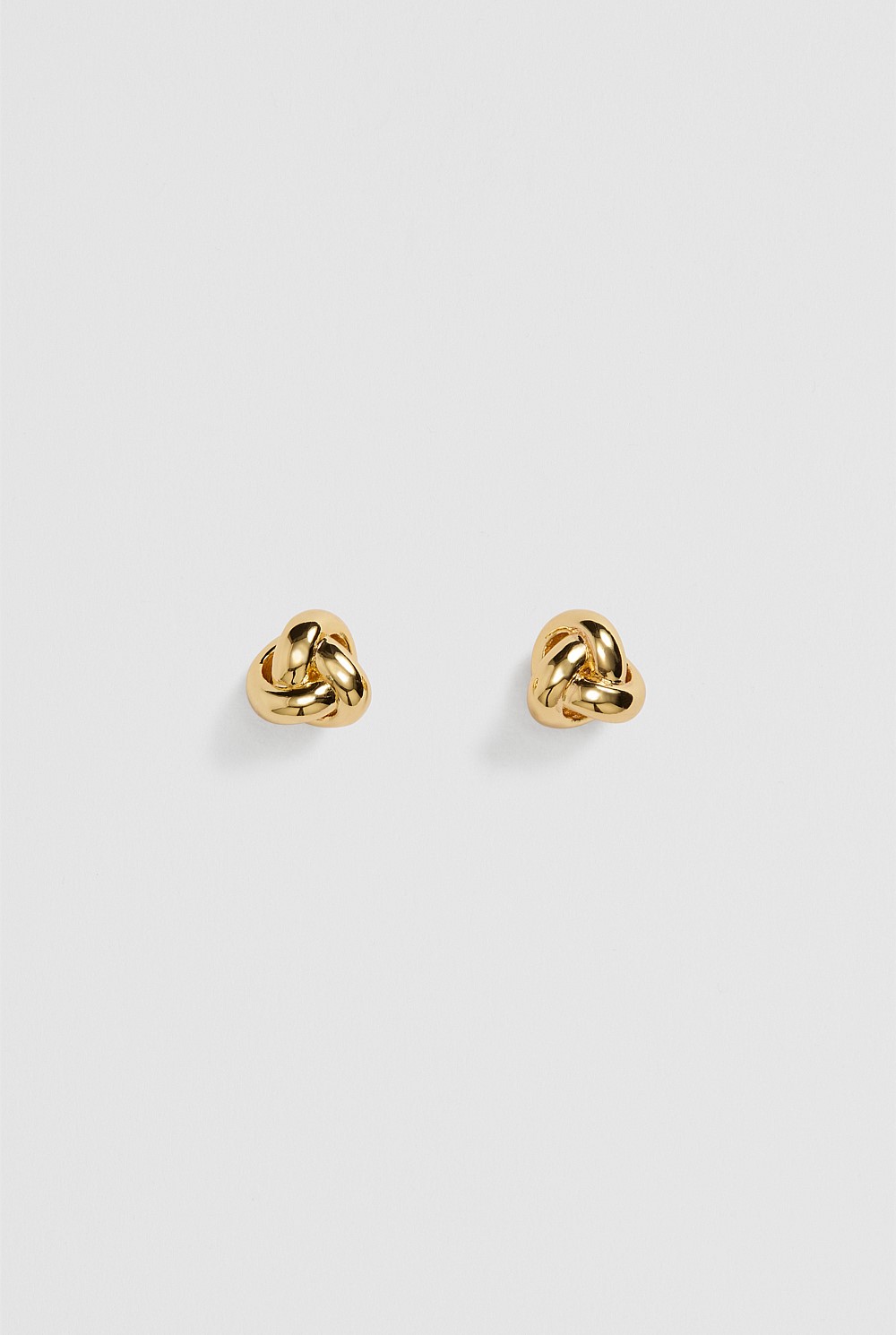Lucia Knot Stud Earring