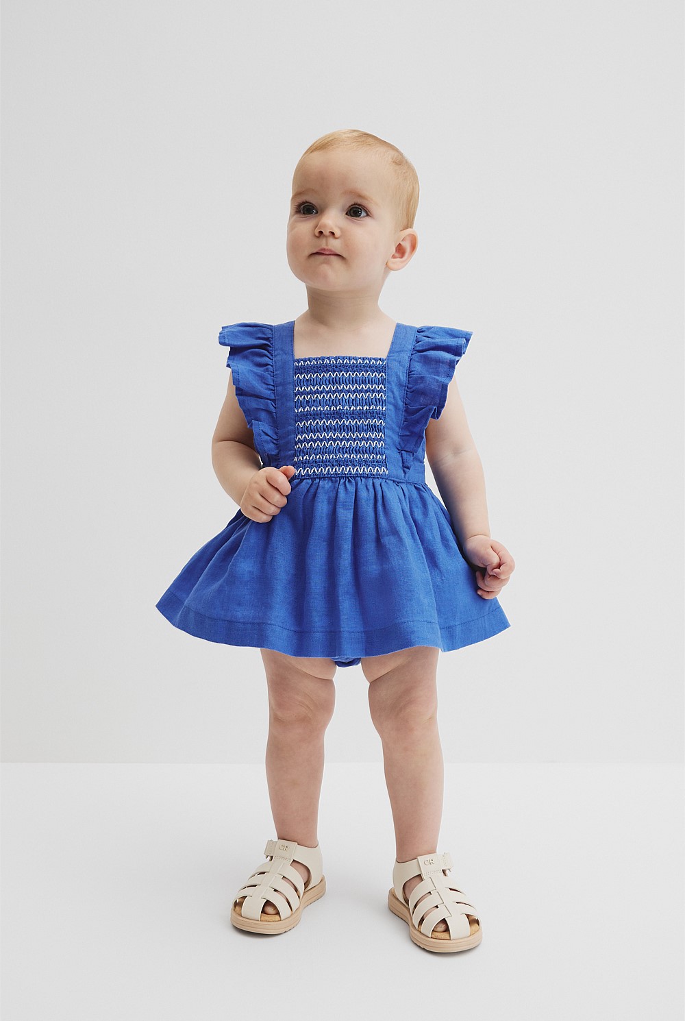 Smock Romper Dress
