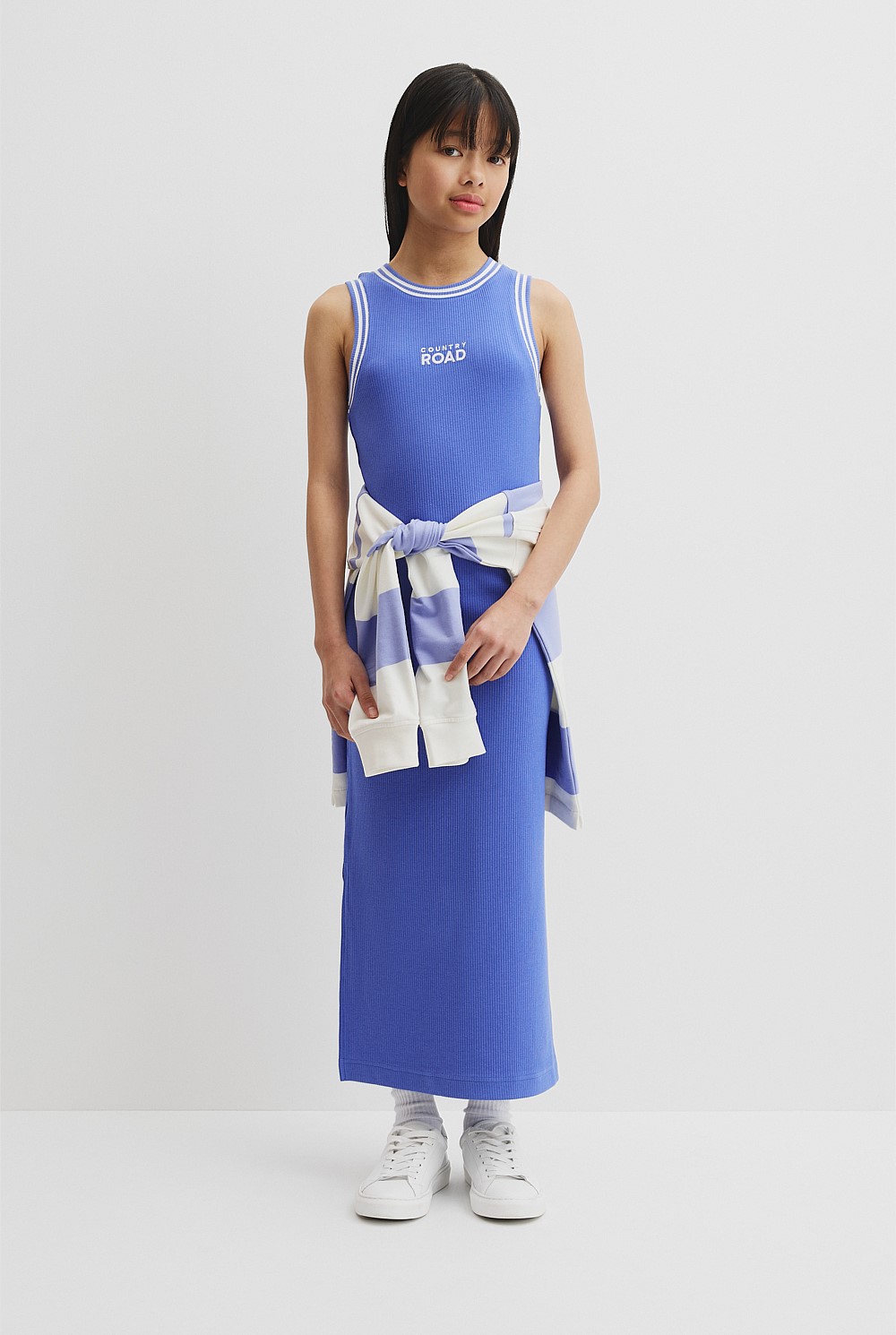 Teen Rib Midi Dress