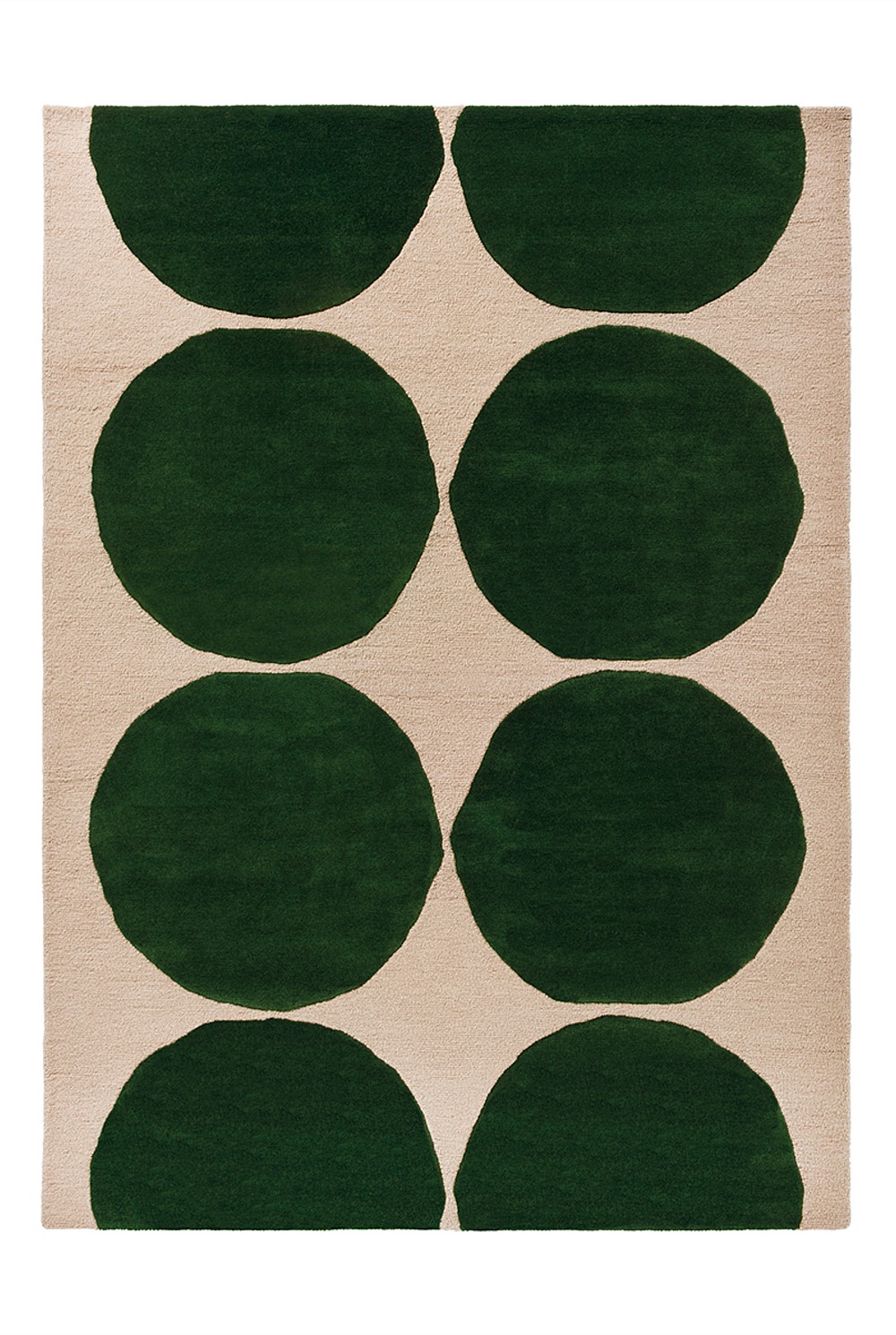 Isot Kivet Green Rug 350x250cm