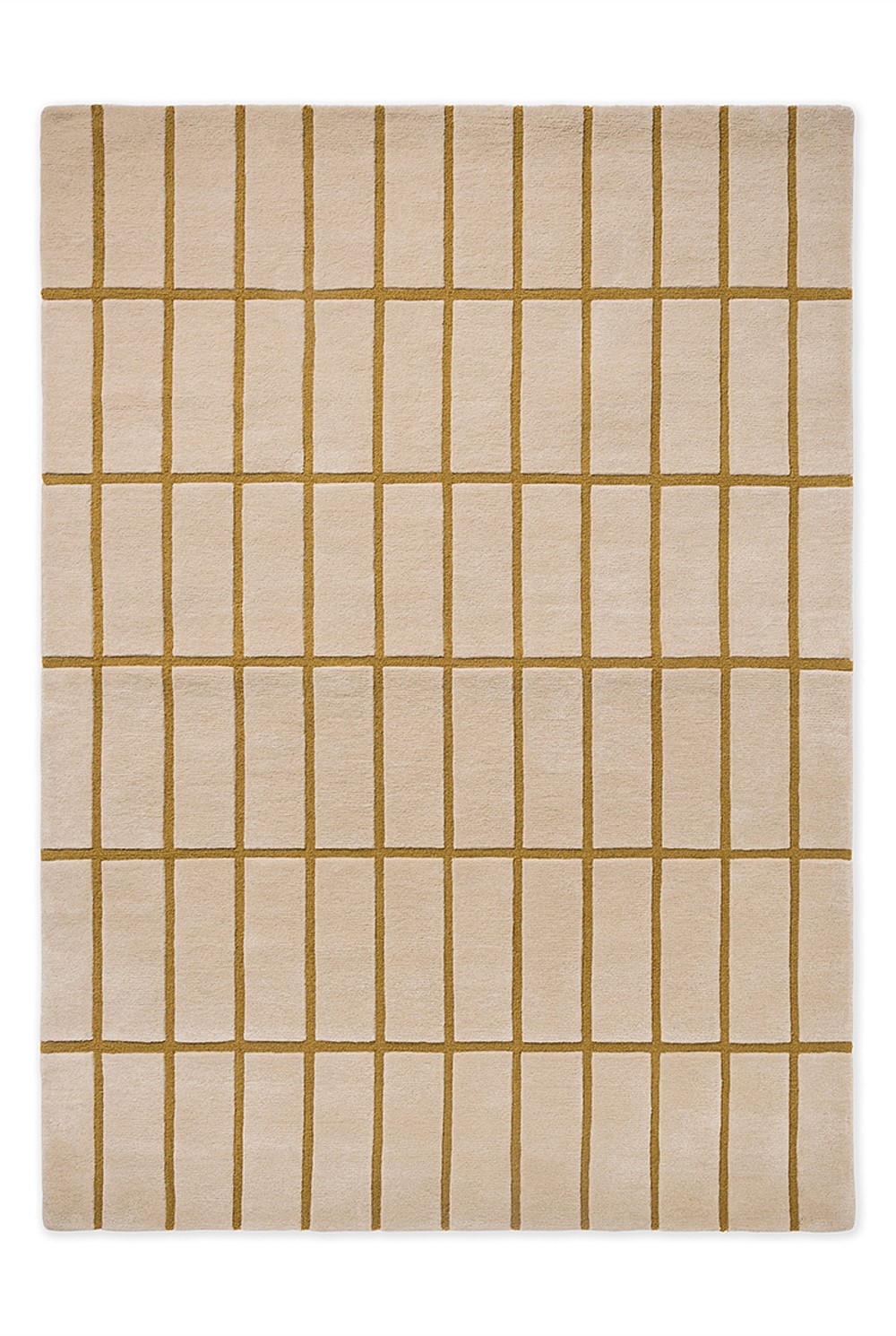 Tiiliskivi Bronze Yellow Rug 200x140cm
