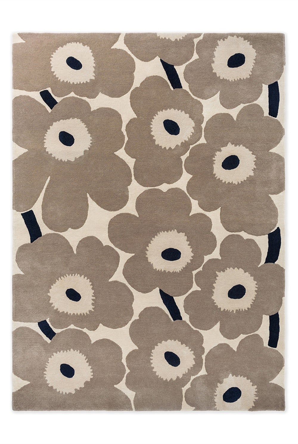 Unikko Greige Rug 280x200cm