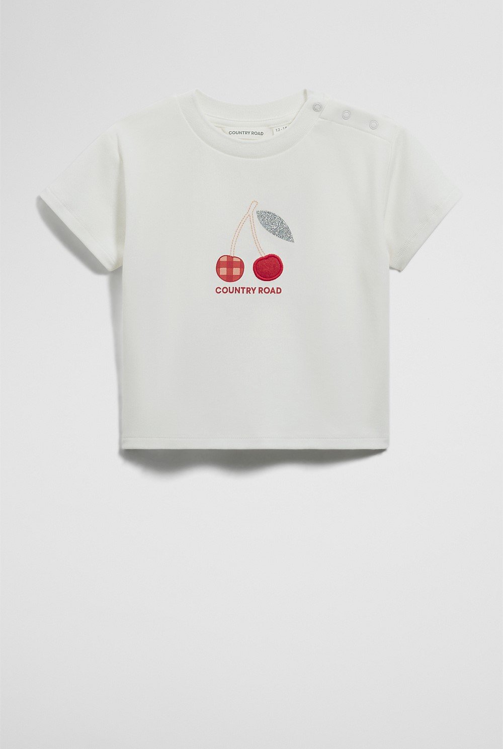 One Size Cherry Logo T-Shirt