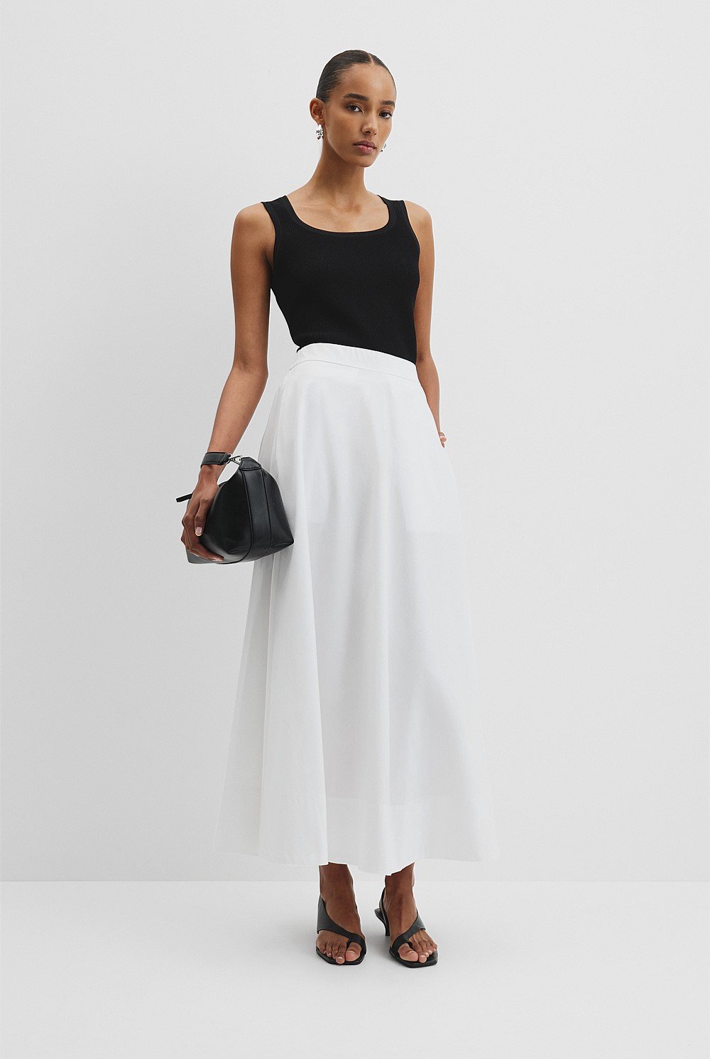Dirndl Maxi Skirt