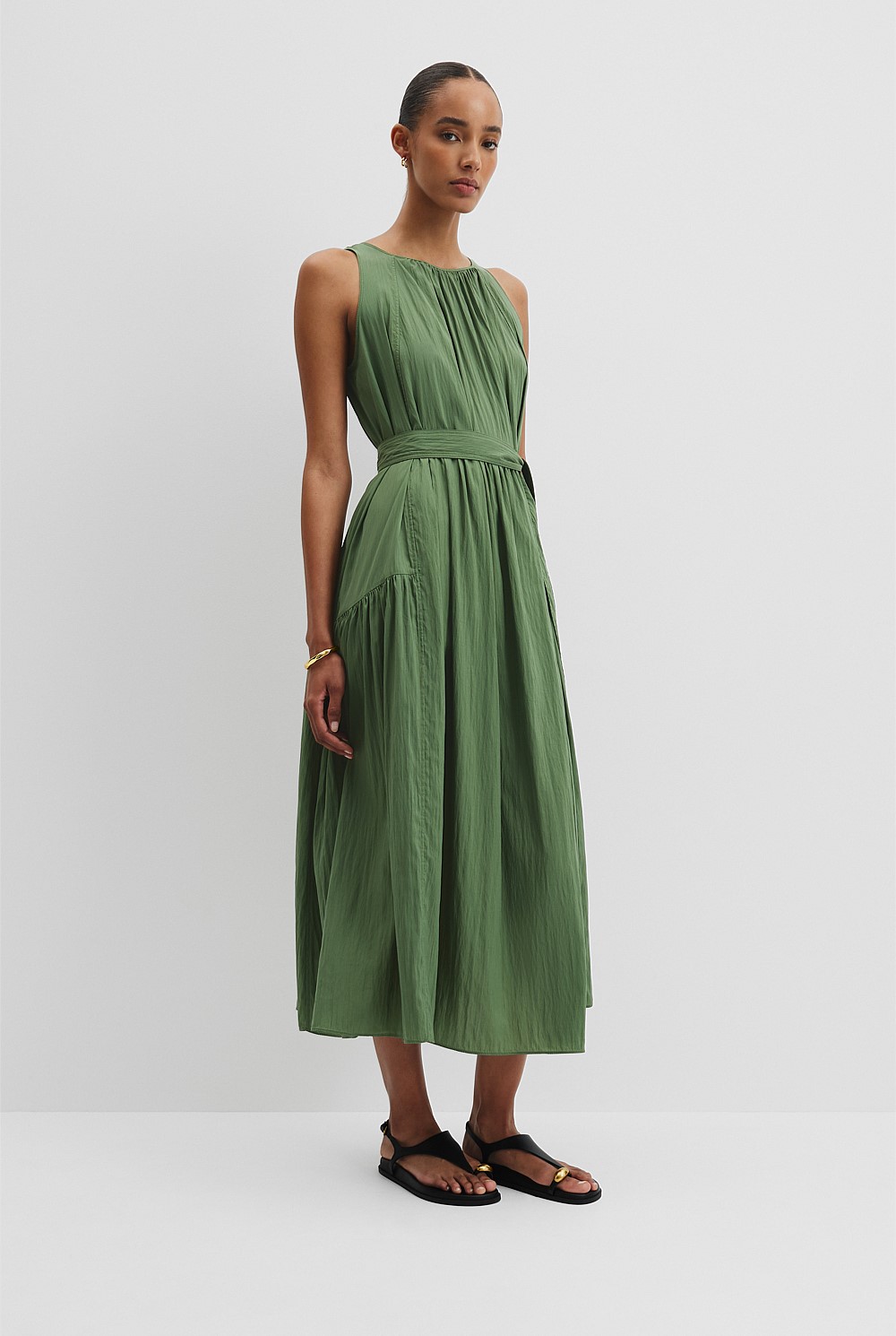 Trapeze Maxi Dress