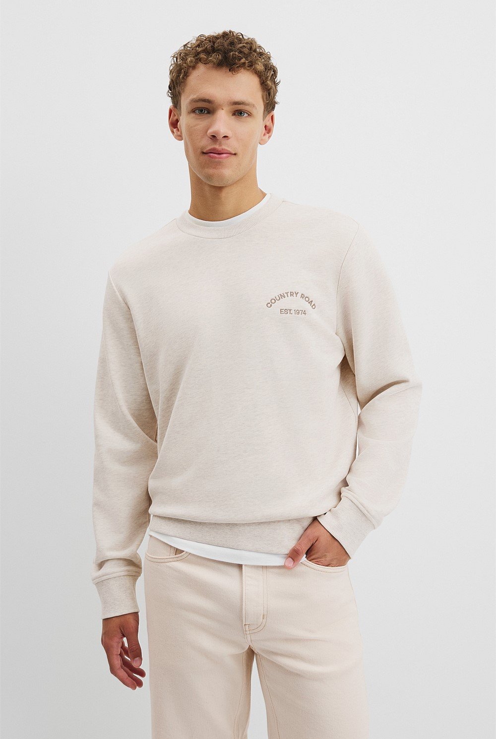 Australian Cotton CR Logo Sweat