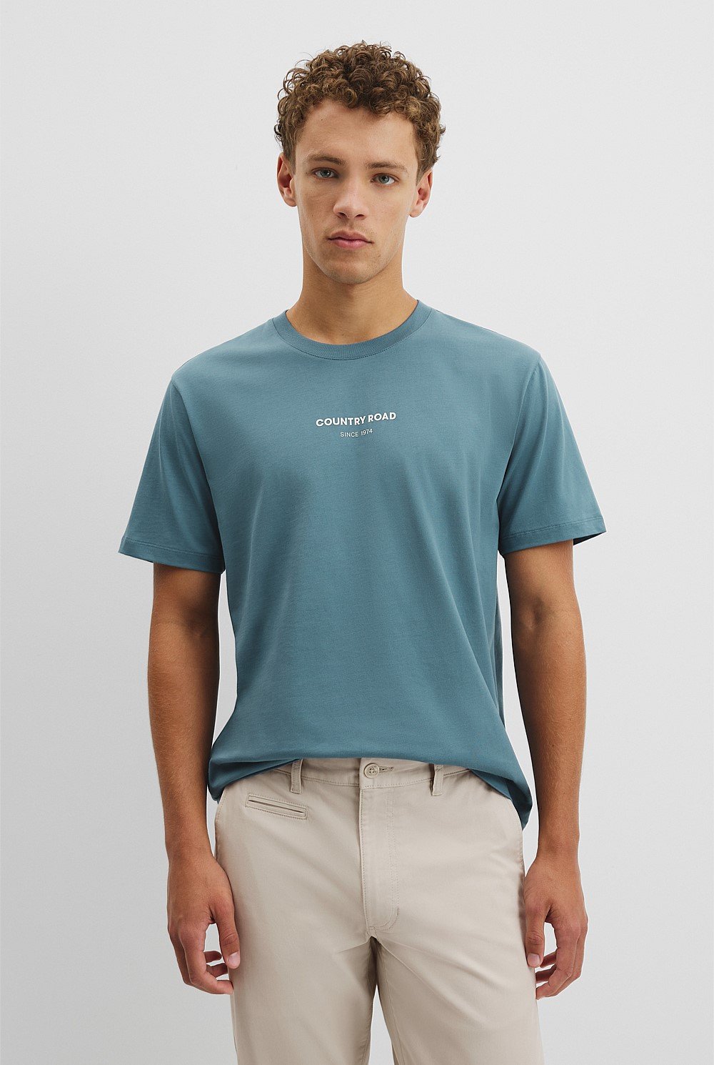 Australian Cotton Modern Logo T-Shirt