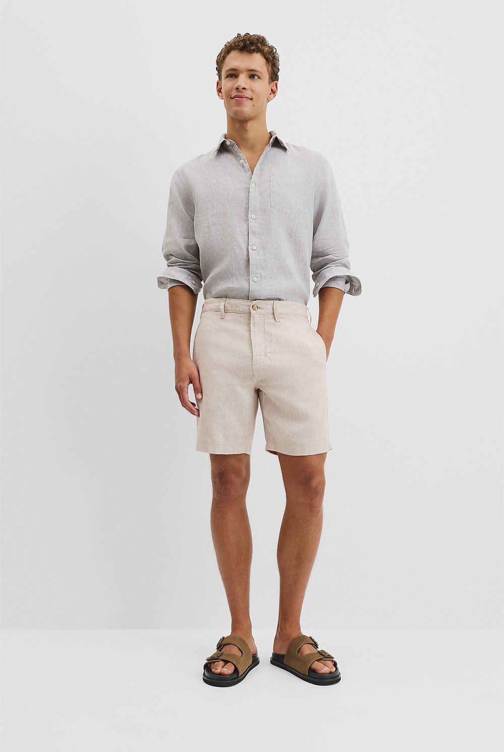 Organically Grown Linen Short