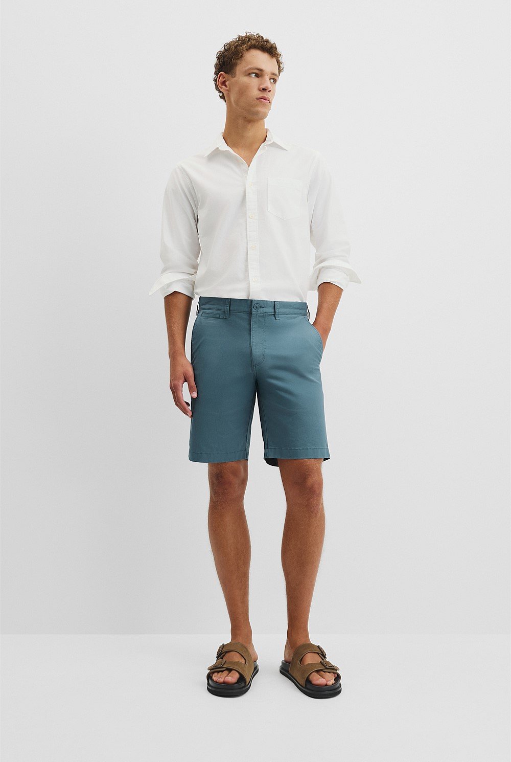 Australian Cotton Stretch Chino Short