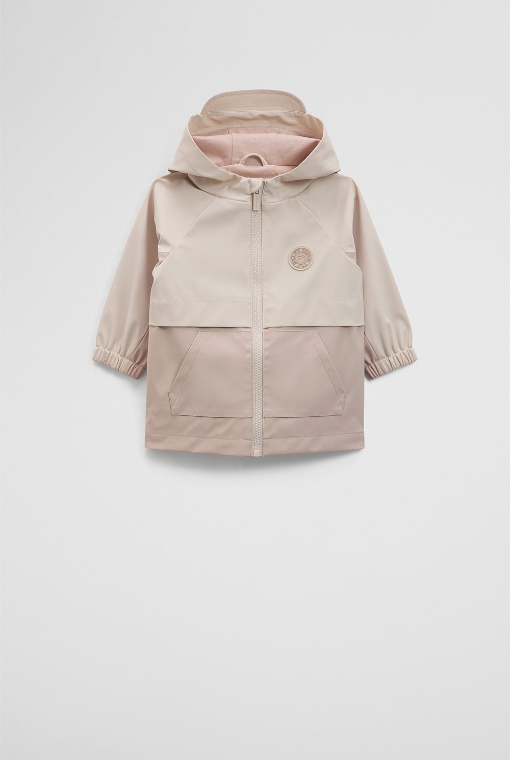 Spliced Rain Jacket