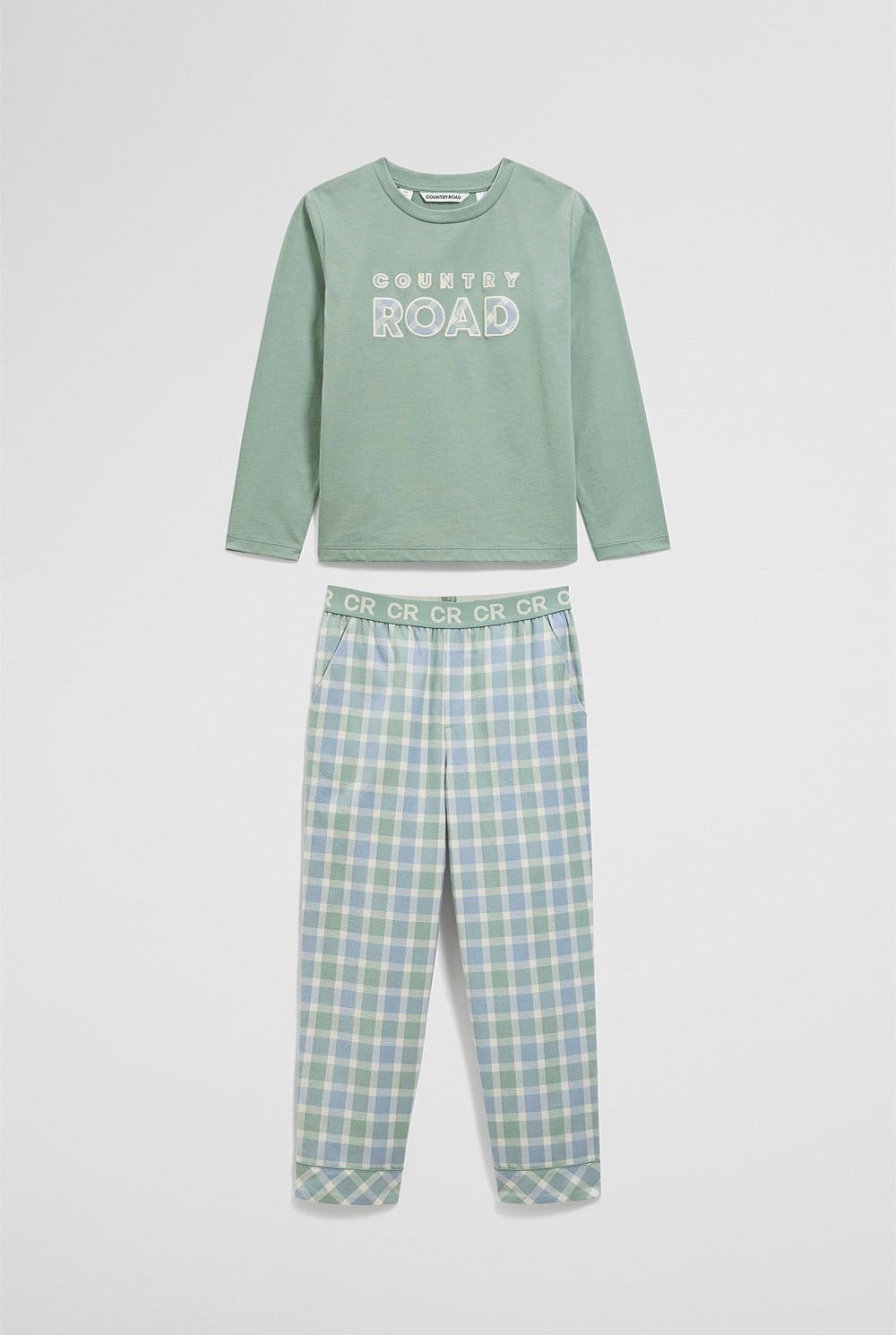 Long Sleeve Logo Pyjama