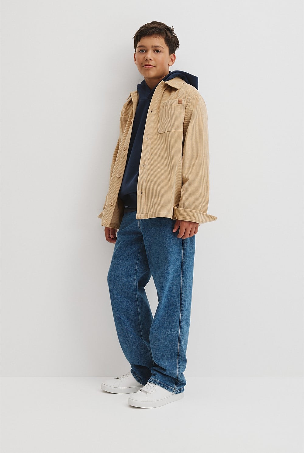Teen Cord Shacket