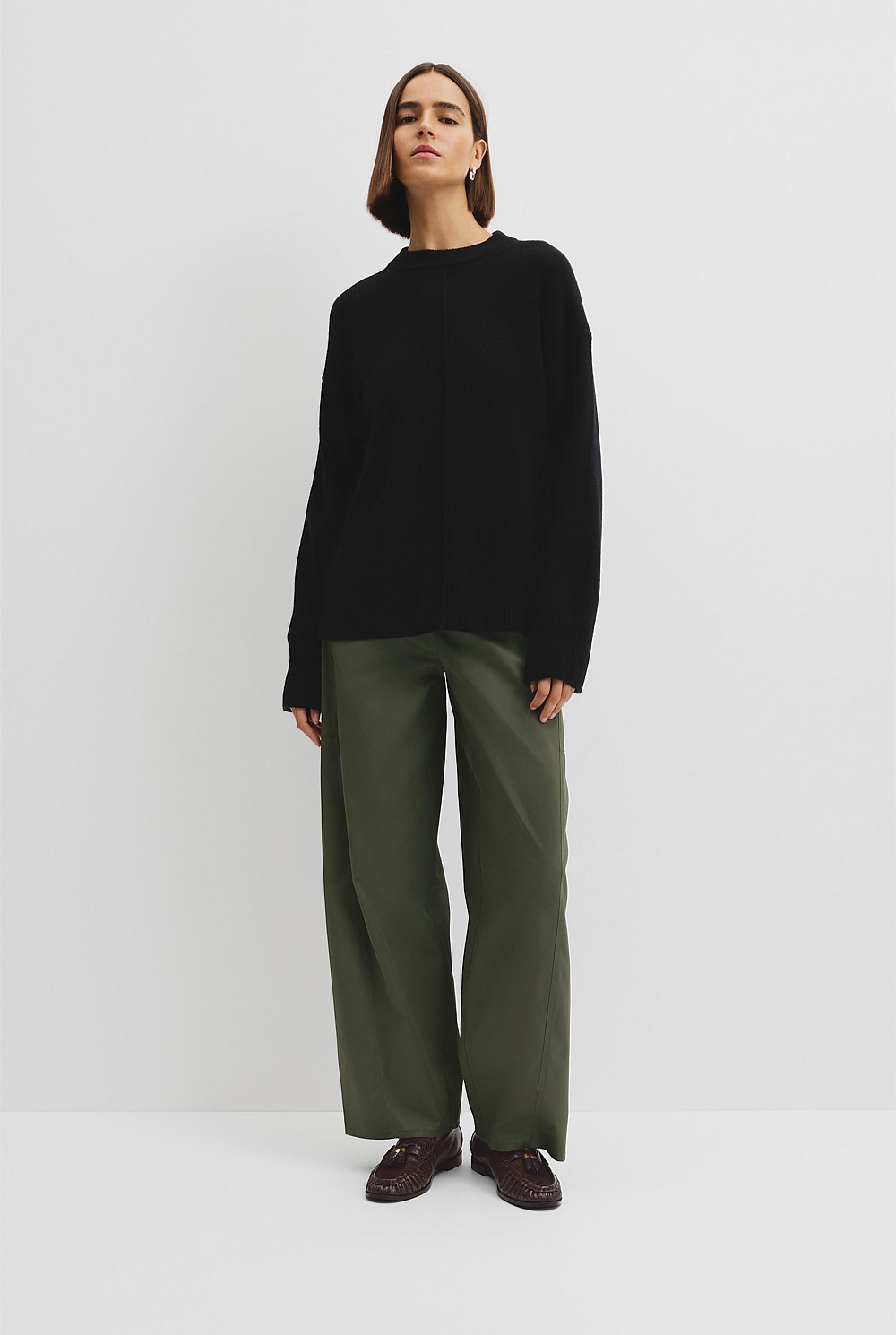 Merino Crew Neck Knit
