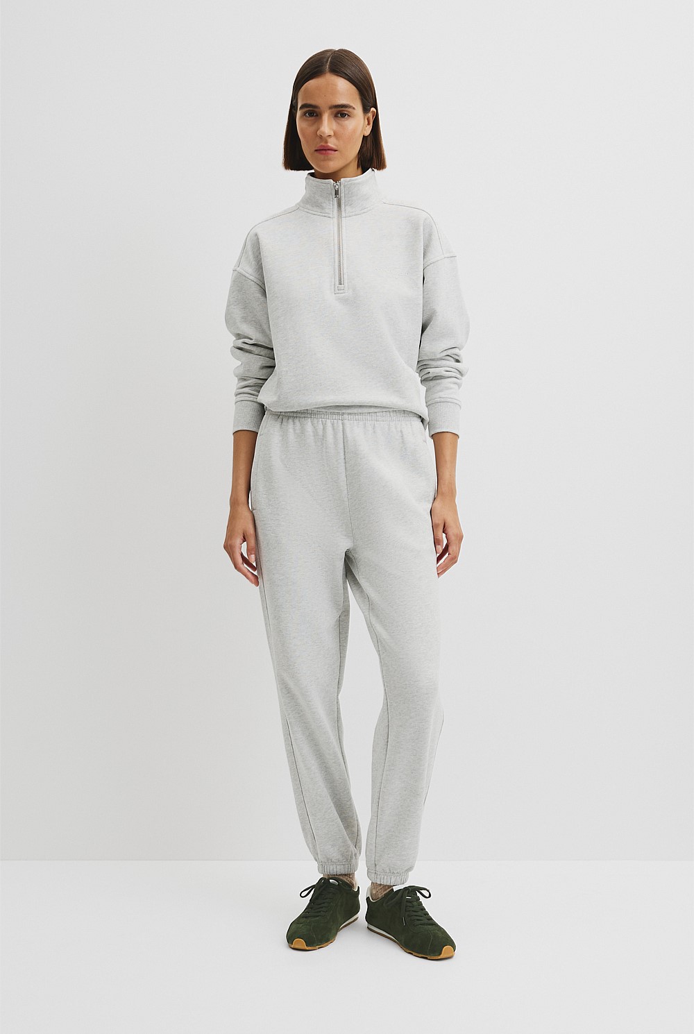 Australian Good Earth Cotton Cuffed Track Pant