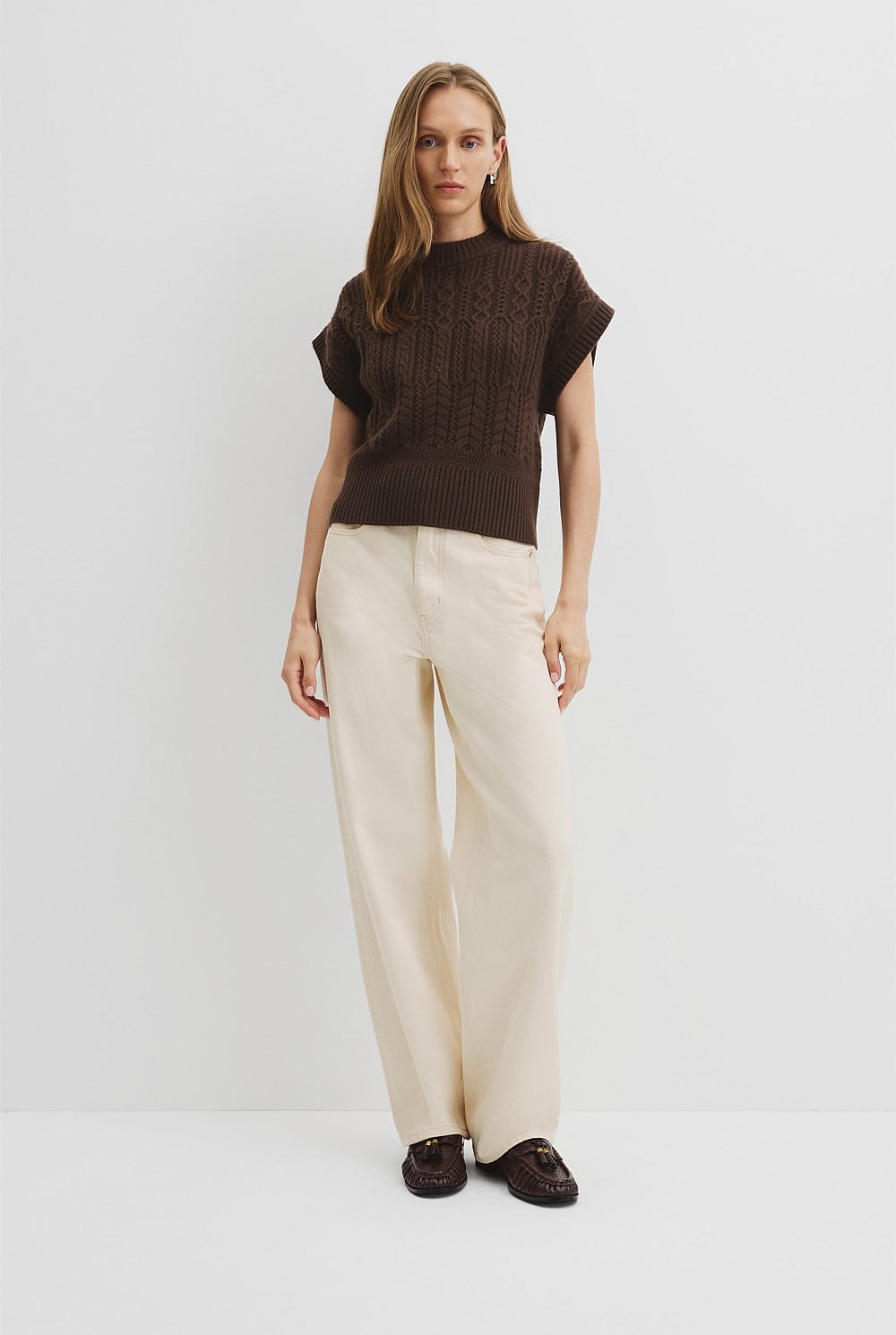 Cable Knit Tank
