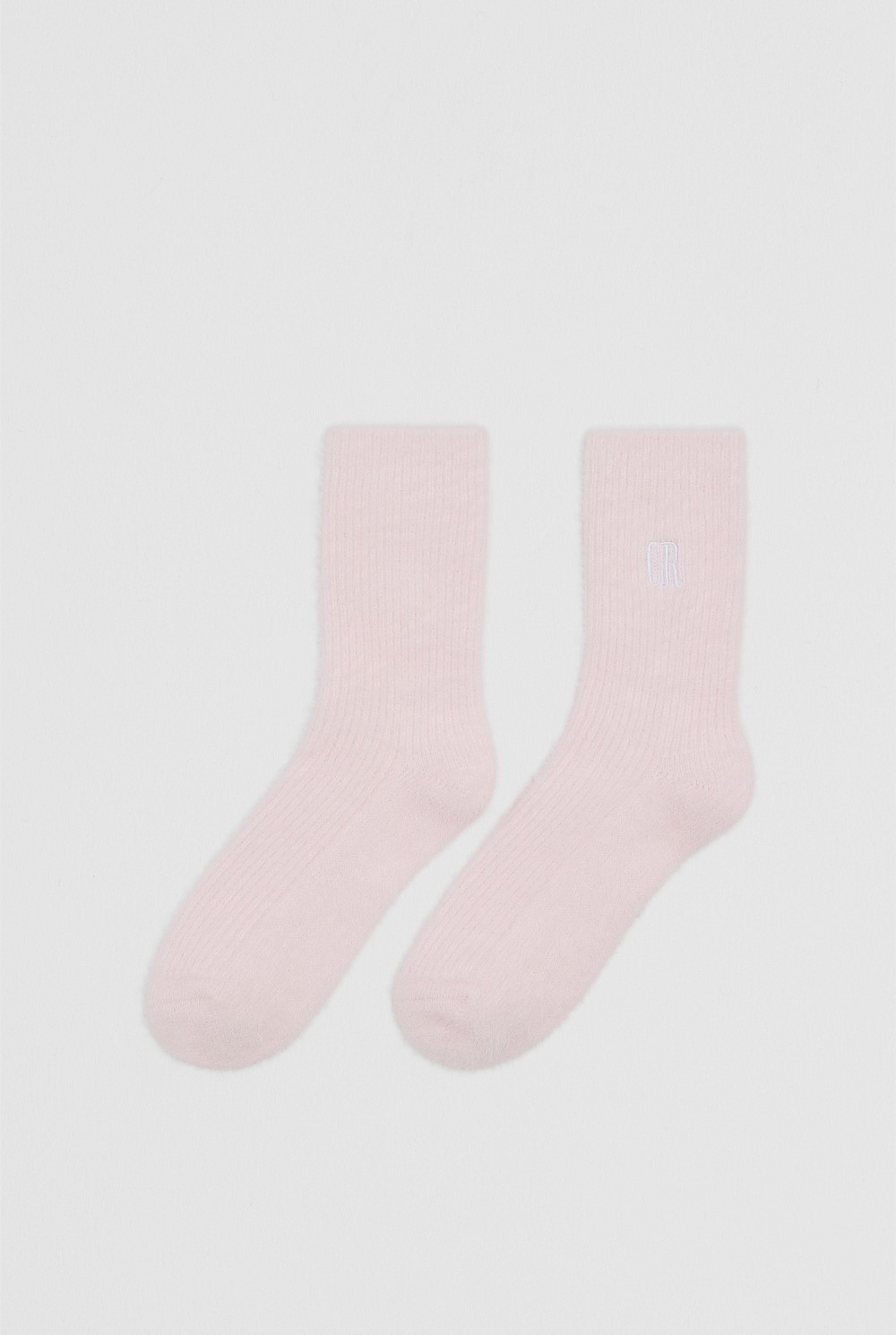 Country Road Fluffy Sock