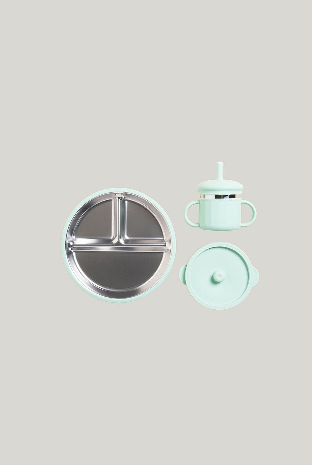 Fun Firsts Stainless Steel Feeding Set