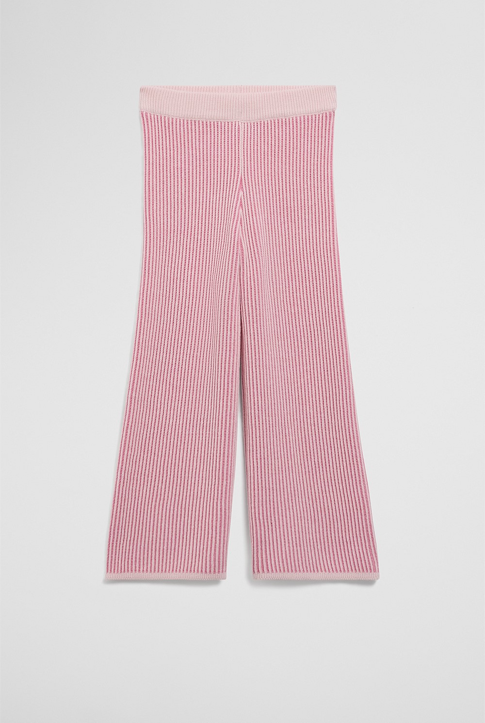 Organically Grown Cotton Contrast Fisherman Pant