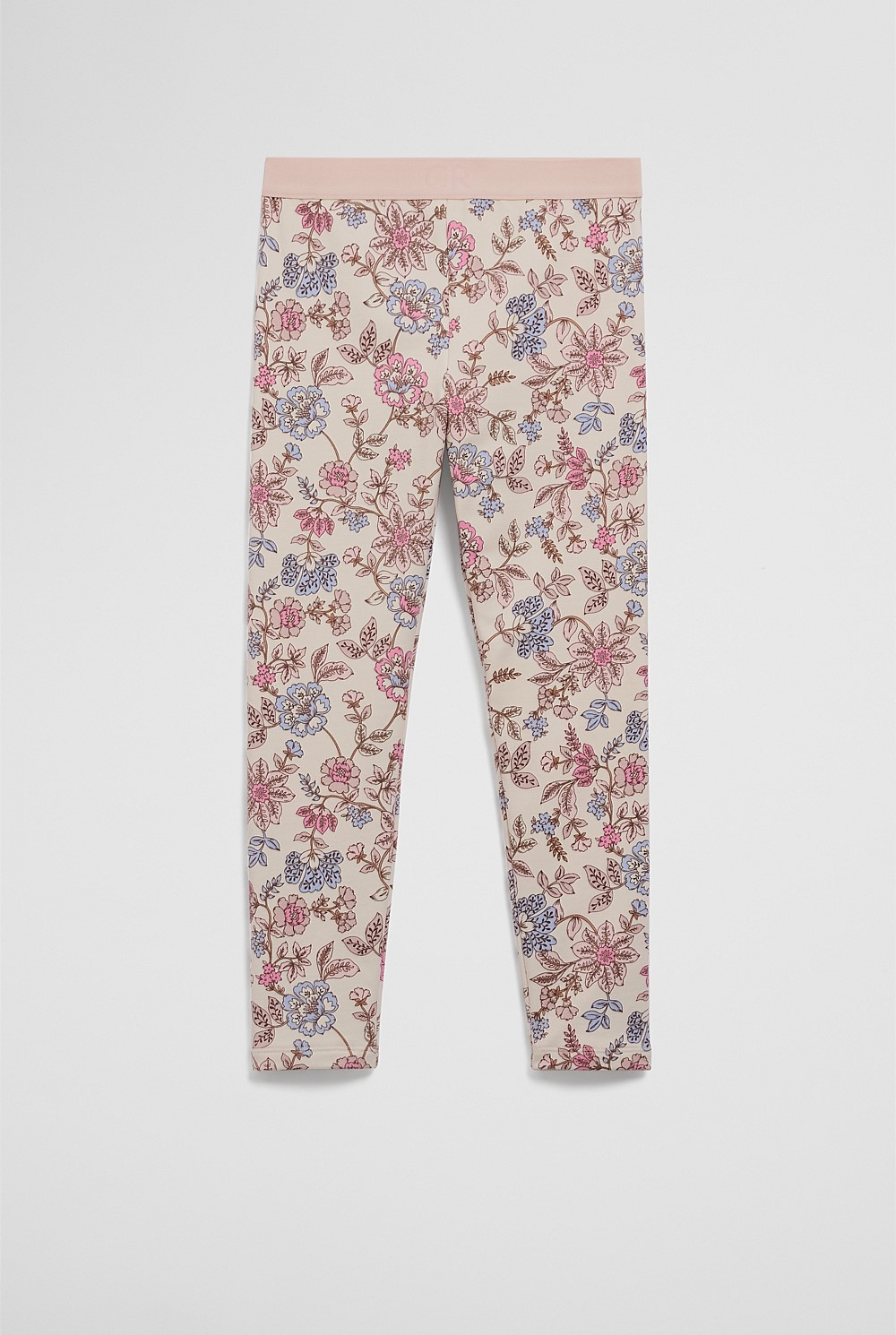 Organically Grown Cotton Fleece Lined Legging