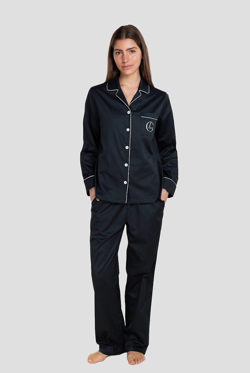 Susanna Cotton Long Pj Set