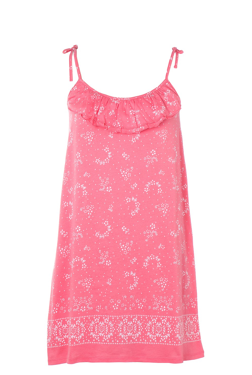 Sleeveless Frill Detail Nightie