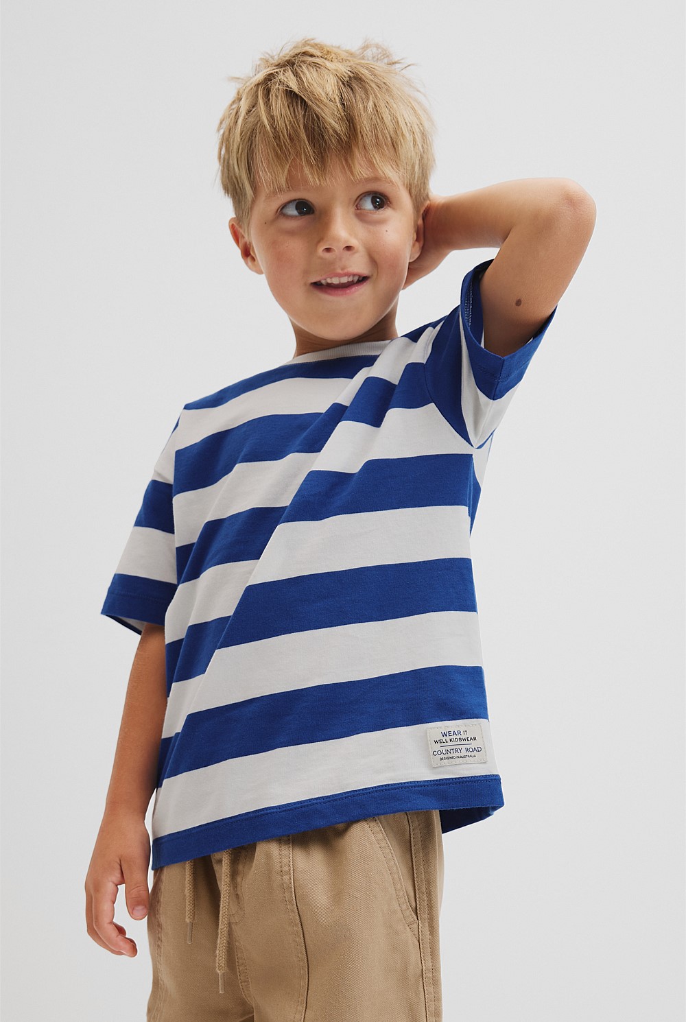 Os Stripe Short Sleeve T-Shirt