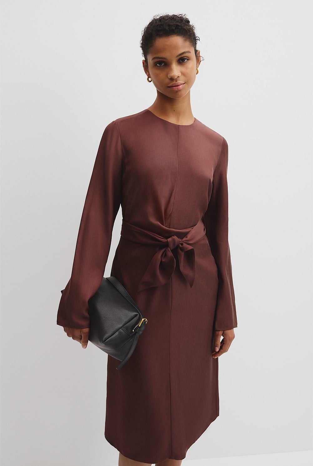 Twist Waist Dress