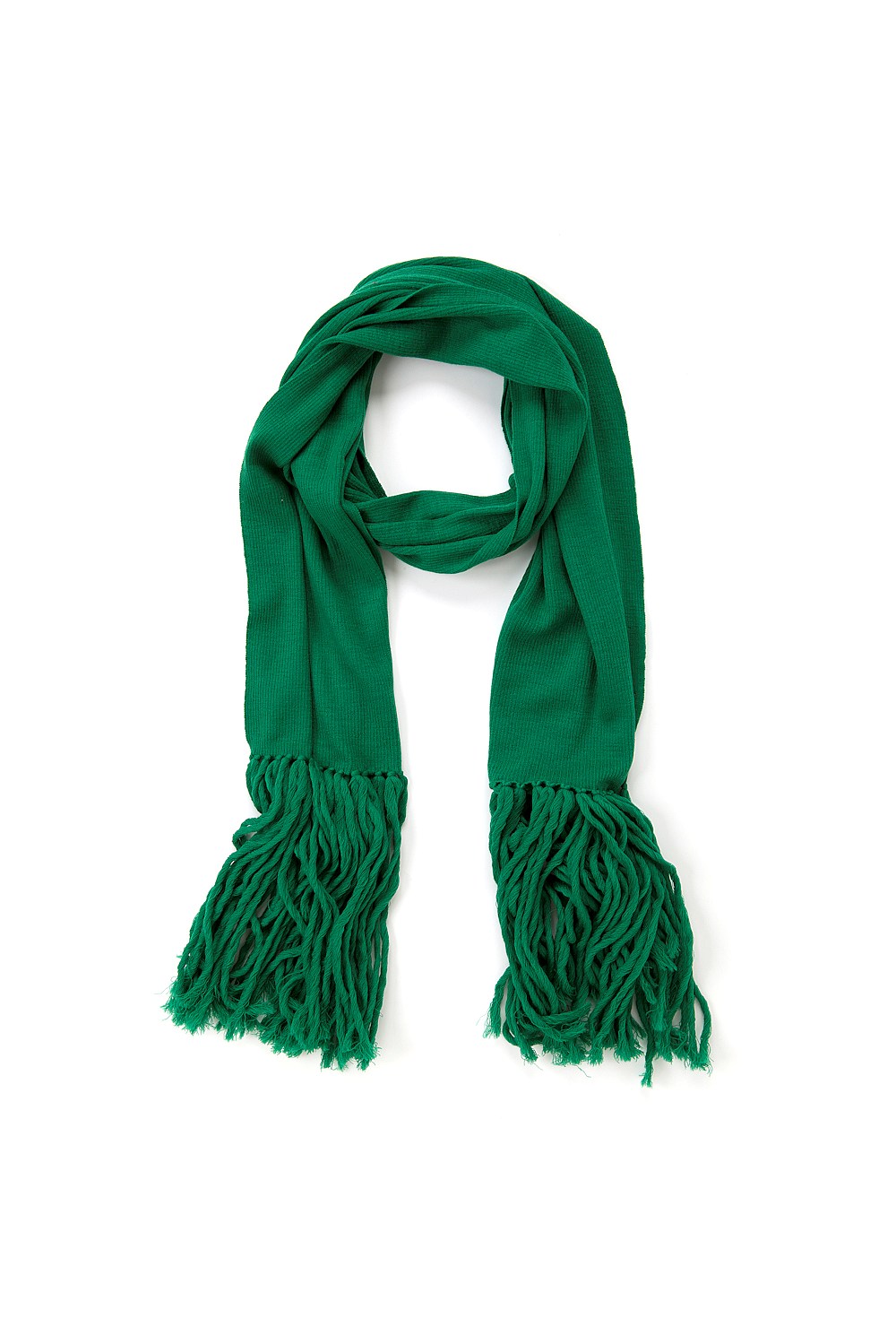 Rib Fringed Scarf