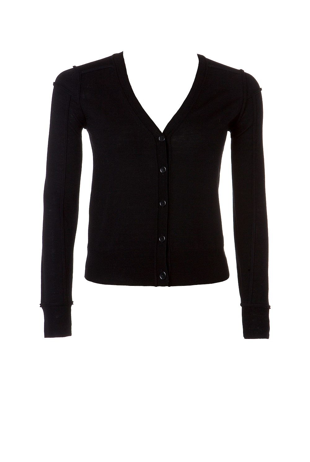 Rib Trim Cardigan