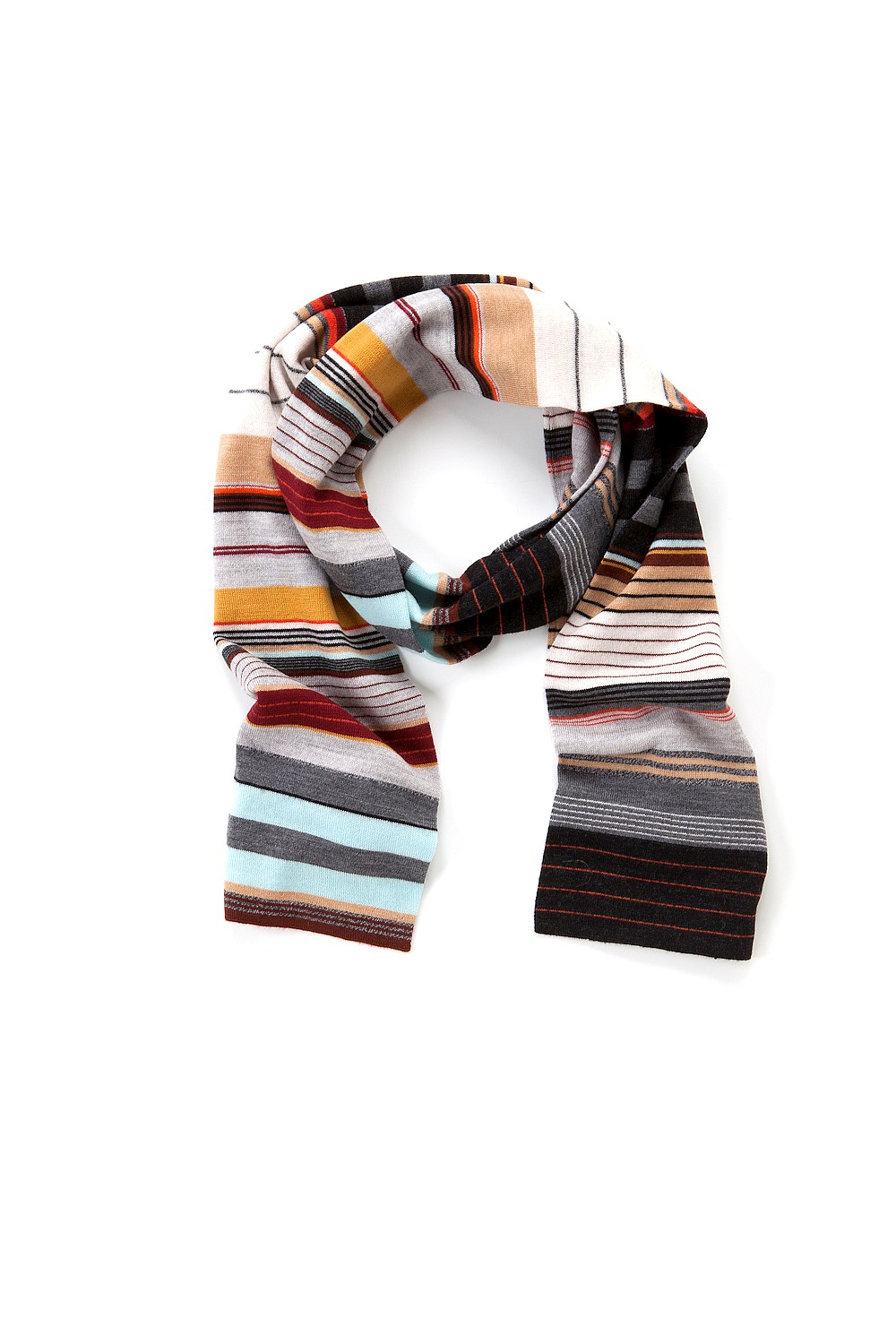 Multi Stripe Scarf