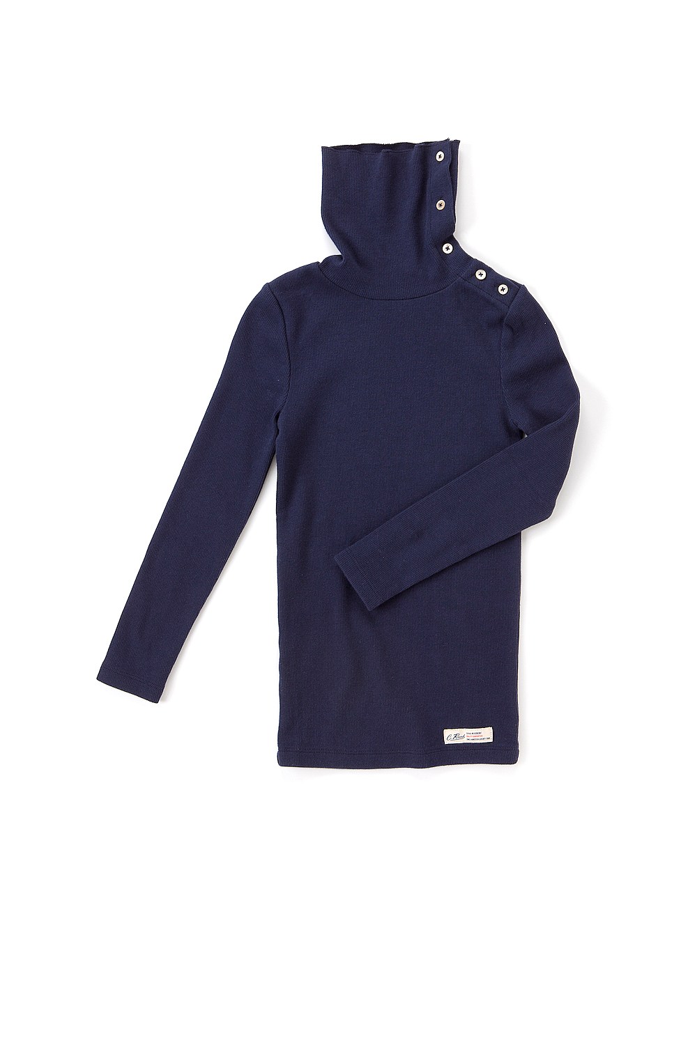 Rib Roll Neck Top