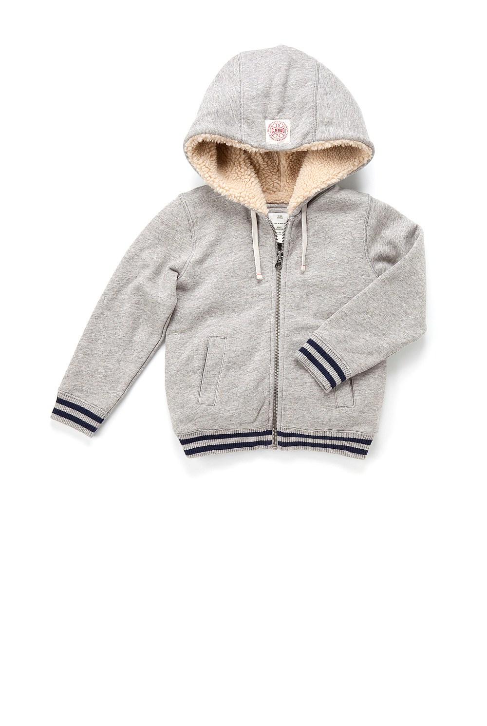 Faux Fur Lined Hoodie