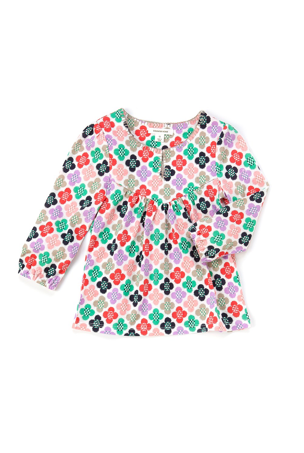 Aztec Smock Top